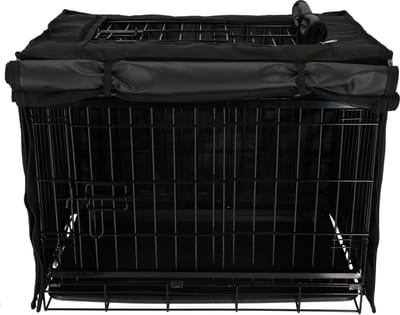 Adori Benchhoes Zwart - Hondenbench - 77x54x57 cm