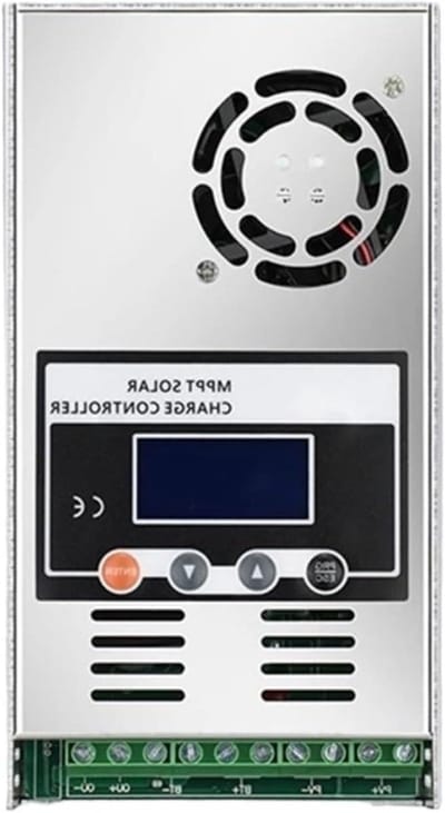Zonne Laadregelaar - MPPT Controller - Zonne Energie - Automatische Batterij Detectie - 60A - Zwart