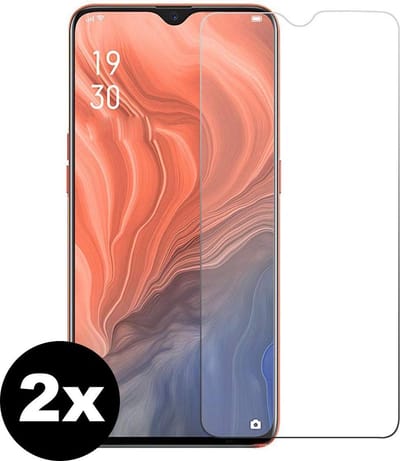Screenprotector - 2 Stuks - Geschikt voor OPPO Reno Z - Extra Sterk - Beschermglas - Gehard Glas - Tempered Glass - Screen Protector