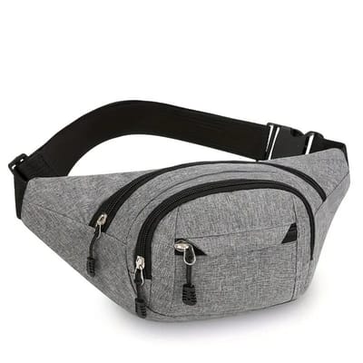 Bovista Heuptas - Heuptasje - Heuptasjes - Money Belt - Dames - Heren - Festival - Wandelen - Fanny Pack - Grijs
