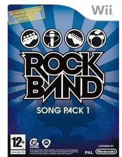 [Wii] Rock Band Song Pack 1 Frans Goed