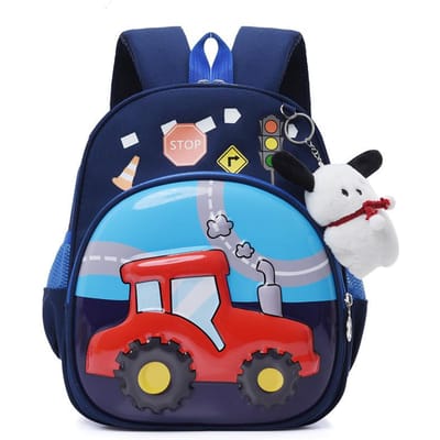 Cartables pour enfants, Maternelle Filles, Princesses, Garçons mignons, Petites et Moyennes Classes, Sacs à dos légers protégeant le dos et réduisant la charge single bag + pendant