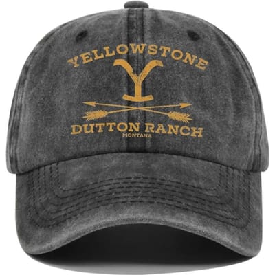 Yellowstone Dutton Ranch Baseballpet Snapback Zon Hoed Lente Herfst Baseballpet Sport Hip Hop Fitted Pet Hoeden Voor Mannen Vrouwen Adjustable gray