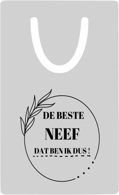 Hacebo® - de beste neef dat ben ik dus metalen boekenlegger - Neef - beste neef - liefste neef - verjaardag - cadeau - kado - bedankje Bladwijzer boekenleggers - 7.6 cm x 5cm