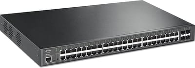 TP-Link TL-SG3452XP JetStream 48-Port Gigabit and 4-Port 10GE SFP+ L2+ Managed Schakelaar with 48-Port PoE+