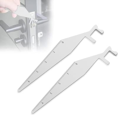Professionele Lock Picking Set voor Beginners - 2 Stuks Stalen Brandweerman Picks, Ideaal voor Verkeerspolitie en Hulpdiensten