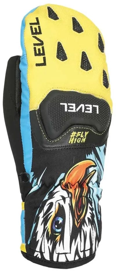 Level Race Handschoenen Geel L Jongens,Meisjes
