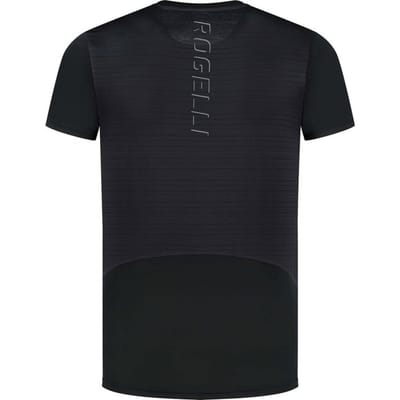 Rogelli Core Hardloopshirt Heren - Sportshirt Korte Mouwen - Zwart - Maat S