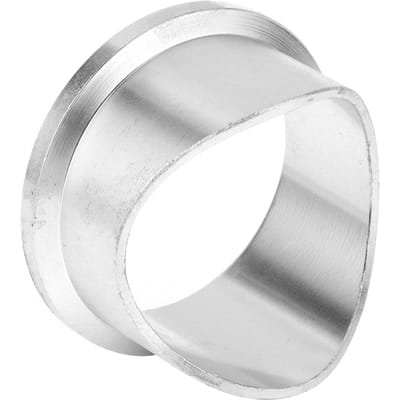 Valve de décharge turbo 2 pouces Bride V Band Aluminium Type Q Adaptateur BOV Accessoire de voiture universel white