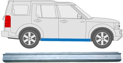 Reparatie dorpel voor Land Rover Discovery 2004-2009 / Links = Rechts