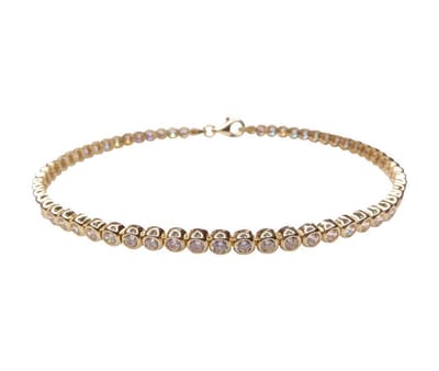 Christian Dames tennisarmband - Goud
