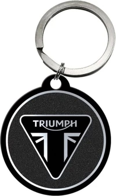 Sleutelhanger Rond Triumph - Logo
