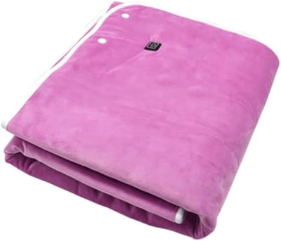 Elektrische Deken - Verwarmde Worp - Comfort Verwarmen - 3 Warmtestanden - 100x75cm - Groen