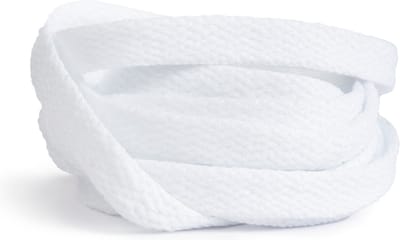 GBG Sneaker Veters 90CM - Wit - White - Laces - Schoenveters - Platte Veter - o.a. geschikt voor Asics, New Balance, Nike