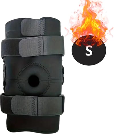 Nivard Kniebrace - Sportbrace Knie - Knee Sleeves - Knee Sleeves Powerlifting - Compressie Knie Brace - Knee Wraps - Knee Support - Dames - Heren - Stabiel - Maat S