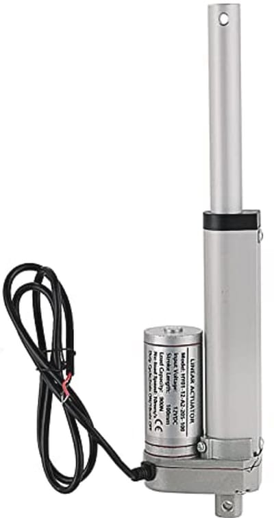 Elektrische Liniaire Actuator 12V - Stevige 4'' Motor met Bevestigingsbeugel voor Auto en RV Deuropener