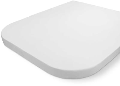 Walra Molton Hoeslaken - Molton 130/160x185/210 - 100% Katoen (BCI) - Wit