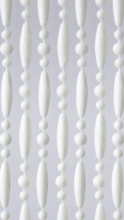 Vliegengordijnenexpert - Vliegengordijn - 100x240 cm - Wit