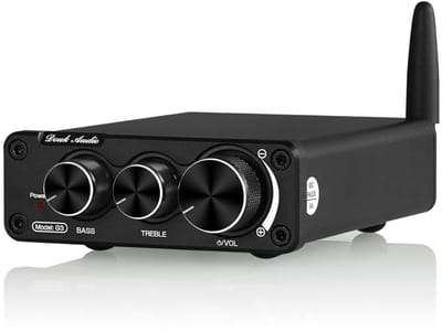 DailySupplies® Audioversterker – Stereo Versterker Met Bluetooth – Audio Amplifier Met Karaoke Portals – Led Display - Veelzijdig