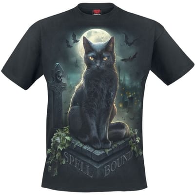 Spiral T-shirt - Spell Bound - S tot 4XL - voor Mannen - zwart
