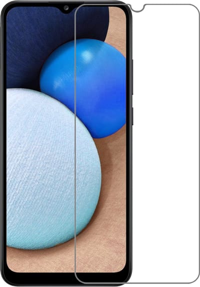Screenprotector - Geschikt voor Samsung Galaxy A02s - Extra Sterk - Beschermglas - Gehard Glas - Tempered Glass - Screen Protector - Bescherm Cover