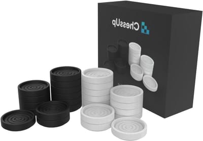 Dammen Set - Speel Schijven - Slim Bord Spelen - Automatische Modus - 11.88 vierkante inch - Zwart