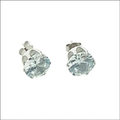 Aramat Jewels | Oorbellen | Prachtige Stalen Zirkonia Oorbellen | | | |10mm | Staal | Kinderen, Volwassenen | Verkleurd niet