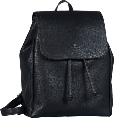 Tom Tailor - TTTINNA Rugzak met omslag - Maat ONESIZE - schwarz / black