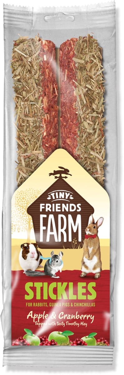 Tiny Friends Farm Knaagdierstick Appel - Veenbes 100 gr