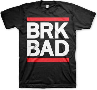 Breaking Bad Heren Tshirt -S- BRK BAD Zwart