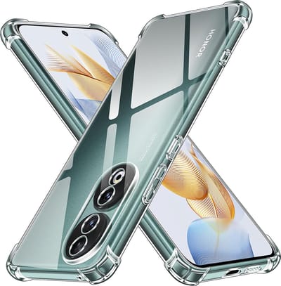 Hoesje geschikt voor HONOR 90 - Techsuit Shockproof Silicone Back Cover - Transparant