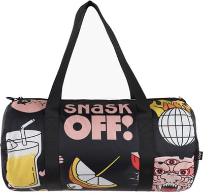 LOQI Weekender Large - Tiger Snake Beer Black gerecycled