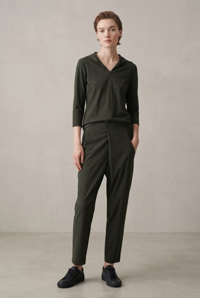 Melissa top KS technical jersey | Army - Army / S