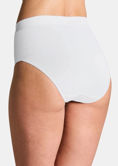 Corrigerende slip in een set van 7 - wit - Gr. 38 van Goldner Fashion