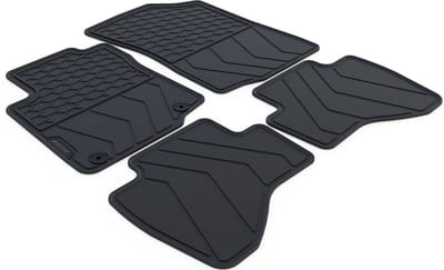 Rubber Automatten geschikt voor Citroën C1 - Bouwjaar: 2009-2014 - Originele pasvorm - 4-delig