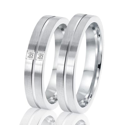 Lucardi Heren Vriendschapsring Boedapest - Ring - Vaderdag Cadeautje - Echt Zilver - Zilverkleurig
