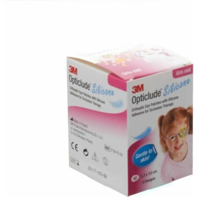 Opticlude 3m Silicone Eye Patch Girl Midi 50