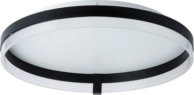 OSRAM Decor Circle LED Plafondlamp, Zwart Acryl, 500mm, 32W, 1800lm, CCT 3000-6500K, CLICKCCT