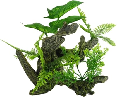 Aquarium decoratie - 20.6x18.8x18 cm - Blue Belle Pacific Aquascape