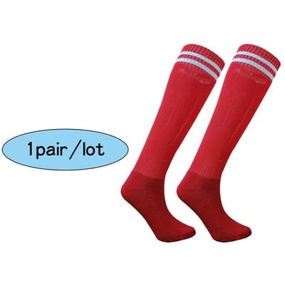 1-5 Paren Volwassen Kind Voetbalsokken Voetbal Baseball Kousen Man Vrouw Trainingskleding Slijtvast Hardlopen Sport Futsal Lange Sok Adult size(37-45)