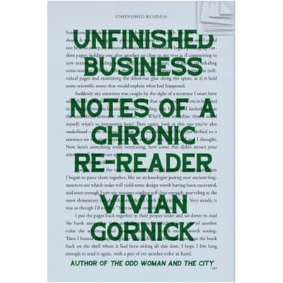 Unfinished Business - Vivian Gornick