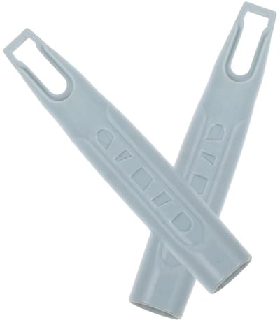 Dweilstok Eindhuls - Bezemsteel Grip - Moeiteloos Schoonmaken - Ergonomisch Ontwerp - 13 cm - Grijs