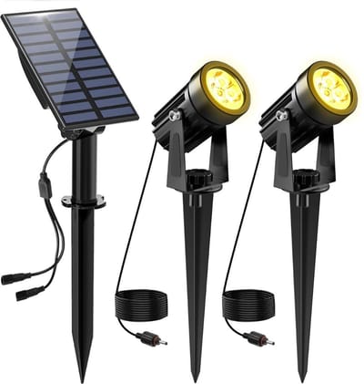 CLGP® Tuinverlichting op Zonne Energie - Solar Buitenlampen - Zwart