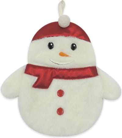 "Sneeuwman Warmwaterkruik - 1L - Super Zacht - Kerst Warmtefles - Winter Comfort"