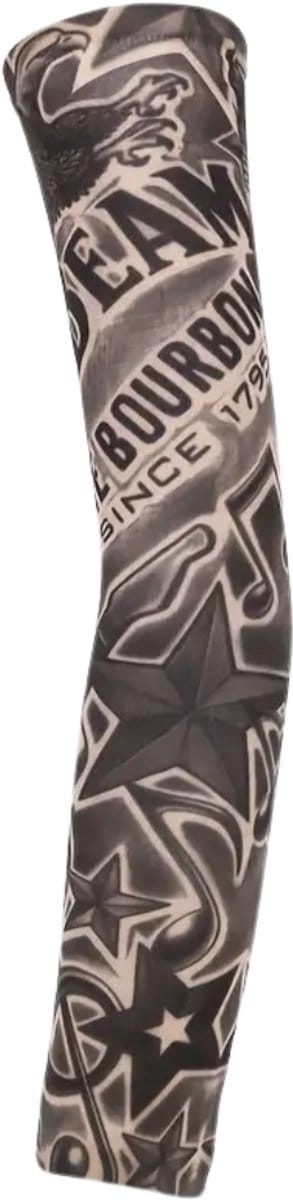 Nivard Tattoo Sleeve - Voor Volwassenen - Mouw - Tatoeage - Arm Warmer - Zonbescherming - UV Beschermend - 1 Paar