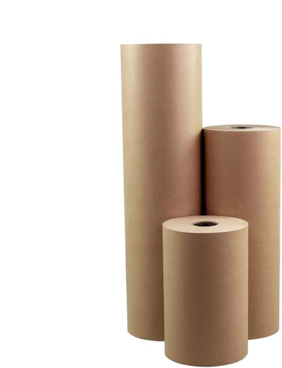 Inpakr Kraftpapier op Rol - 100 cm x 160 m - 125 g/m2 - Bruin - 1 Rol