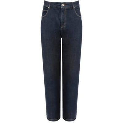 Milanoro - Jeansbroek Denim - W31 / L30 - Zwartblauw - Straight Fit met Rechte Pijpen - Tijdloos 5-Pocket Model - Optimaal Draagcomfort