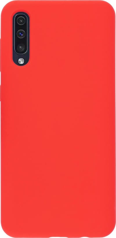 BMAX Siliconen hard case hoesje geschikt voor Samsung Galaxy A50 - Hard Cover - Beschermhoesje - Telefoonhoesje - Hard case - Telefoonbescherming - Rood