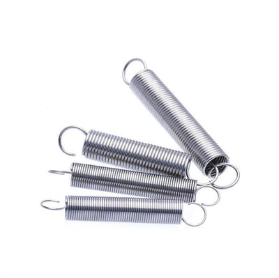 Metalen Trekveren - Verlengveren RVS - Mechanische Reparatie - Roestvrij Staal - 1.2x10x80mm - One Color