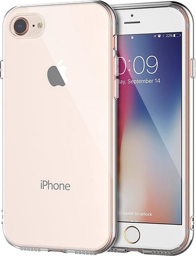 HB Hoesje Geschikt voor Apple iPhone 7 / 8 - Transparant - Siliconen Back Cover